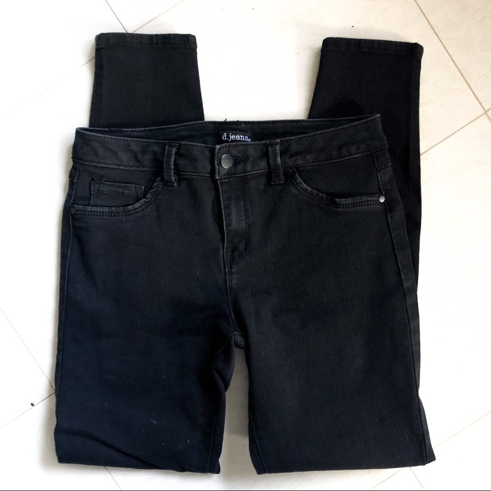 d.Jeans Black Stretchy Pants